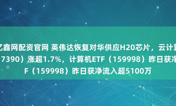 亿鑫网配资官网 英伟达恢复对华供应H20芯片，云计算ETF沪港深（517390）涨超1.7%，计算机ETF（159998）昨日获净流入超5100万